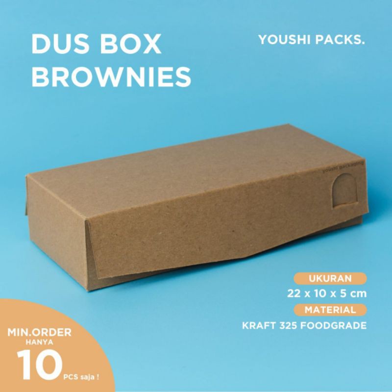 Dus Brownies / Box Brownies / Packaging Brownies / Kemasan Brownies