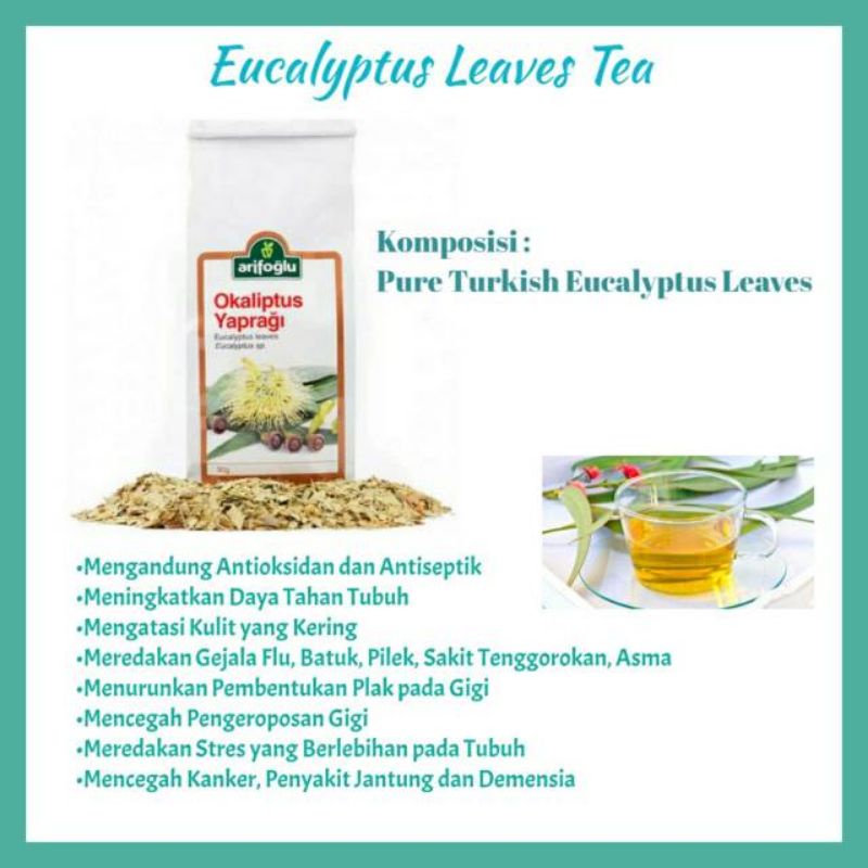 

Ekaliptus Teh Daun Ekaliptus Kering Anti Virus Import