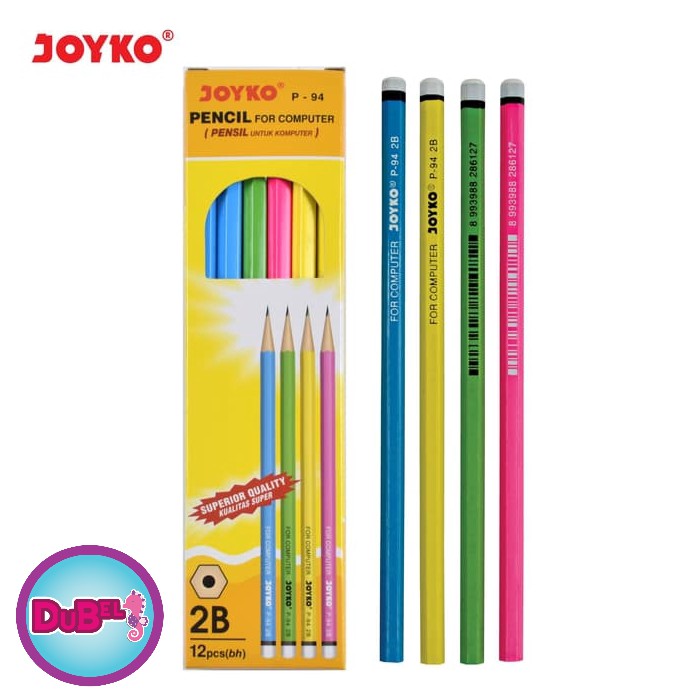 

Pencil / Pensil Joyko P-94 / 2B / 1 BOX 12 Pcs