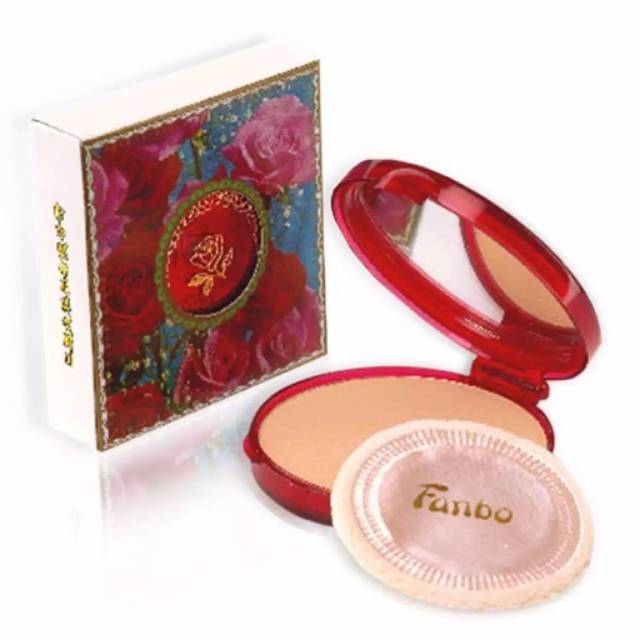FANBO COMPACT POWDER ROSE 68 / Bedak Fanbo Rose/BPOM