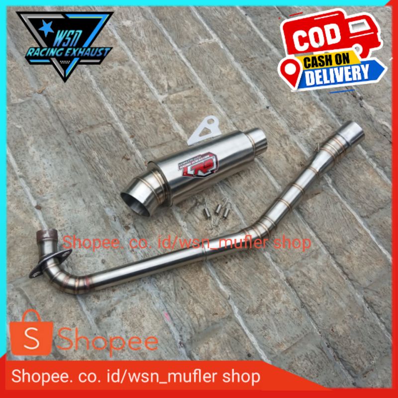 knalpot racing r9 full pnp jupiter z,vga,revo,grand,dll