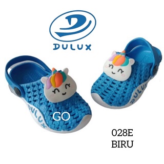 sogo DULUX CQ 028ED UNC Sandal Baim Tali Belakang Model Lucu Sandal Slop Anak Perempuan Model Karakter Unicorn