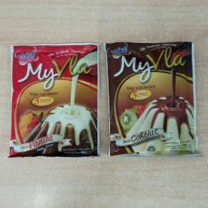 

NUTRIJELL MY VLA bubuk instan rasa VANILA / COKLAT 63gr