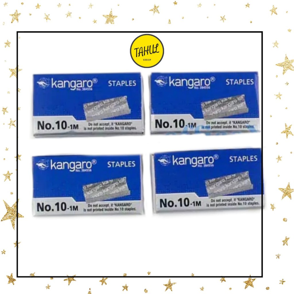 

Isi Stapler Kecil / Staples / Klep Kecil No 10 Kangaro