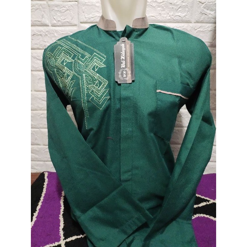 BAJU KOKO WARNA TANGAN PANJANG WARNA DAN MOTIF RANDOM