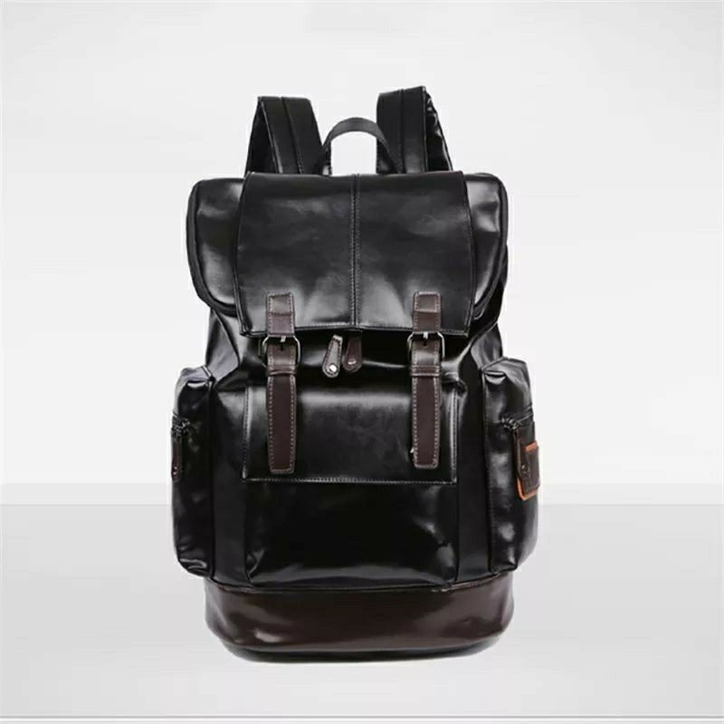 NEW Tas Punggung Pria Bahan Kulit / Tas Ransel Fashion Kekinian Kualitas Premium