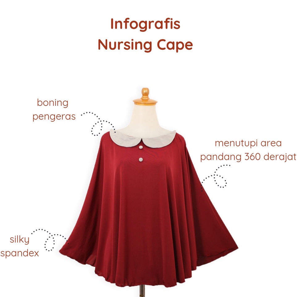 Cuddle Me - Nursing Cape (Apron/ Penutup Menyusui)