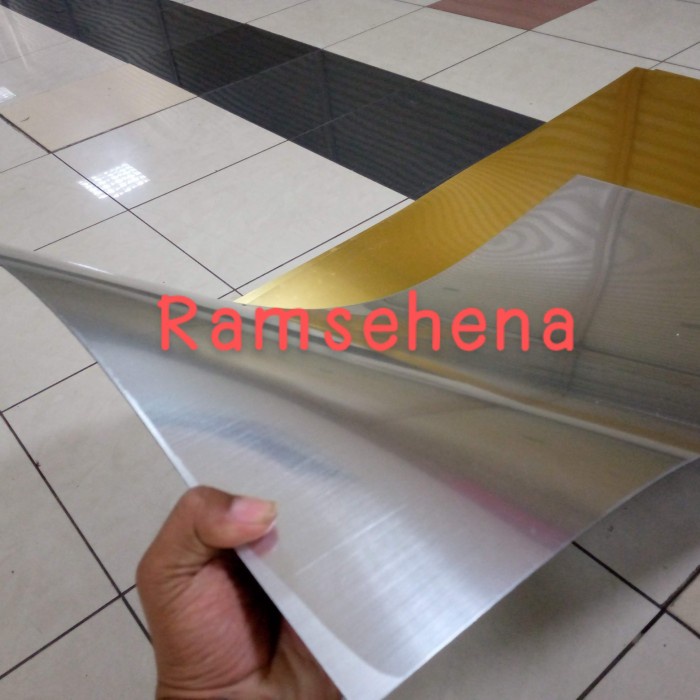 

Murah Gravoply Silver & Gold Bahan Grafir Laser/60X120Cm Tebal 1.5Mm Promo