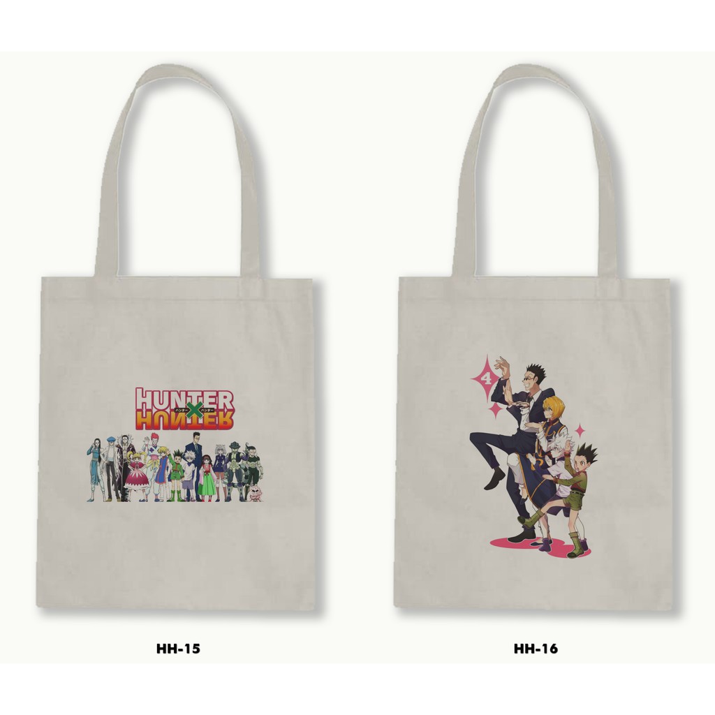 TOTE BAG BLACU - HUNTER X HUNTER (ANIME) .01