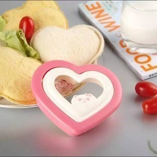 Promo Cetakan Roti Isi Sandwich Hati