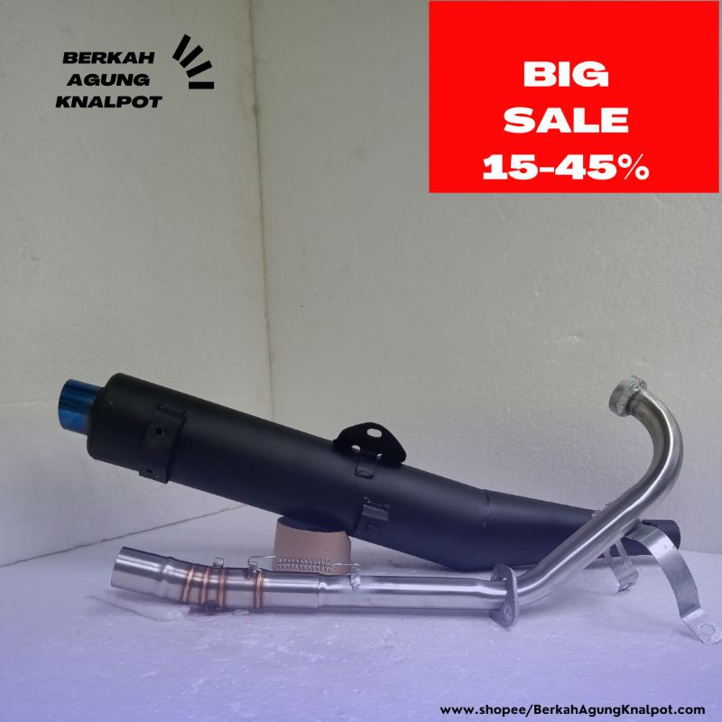 Knalpot Tsukigi/tsukigi vega/tsukigi jupiter/tsukugi revo/tsukigi karisma dll