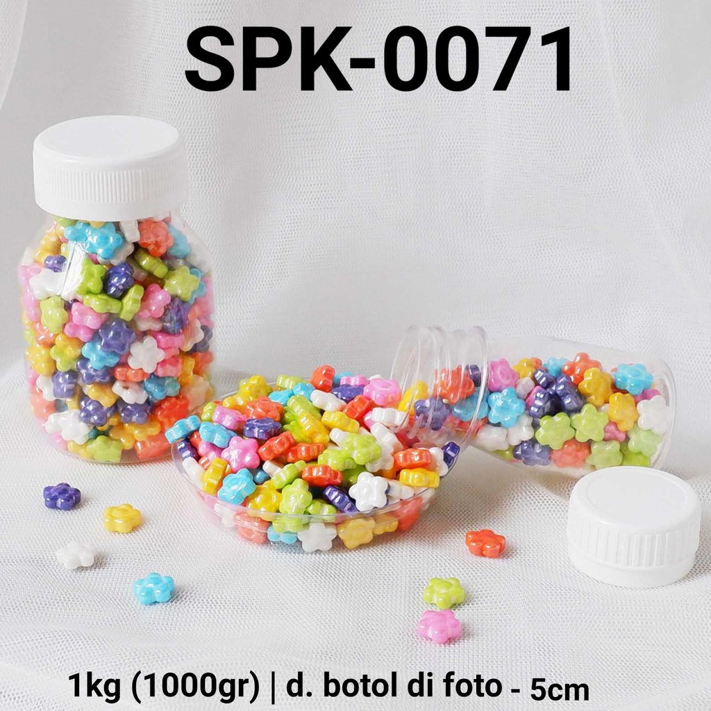 

SPK-0071 Sprinkles sprinkle sprinkel 1kg 1 kg bunga warna warni yamama baking grosir murah sprinkles cake dekorasi mutiara trimit decoration story sprinklestory sprinklesstory sprinkle story yamama baking