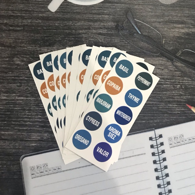 

Stiker Raindrop Technique Young Living