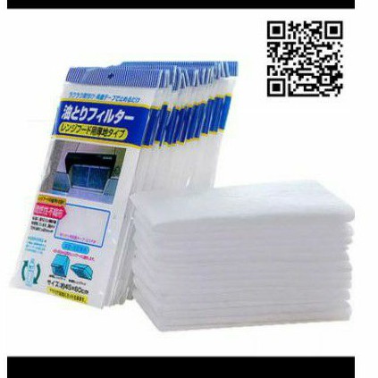 Filter Asap & Debu untuk Exhaust Fan Kompor
