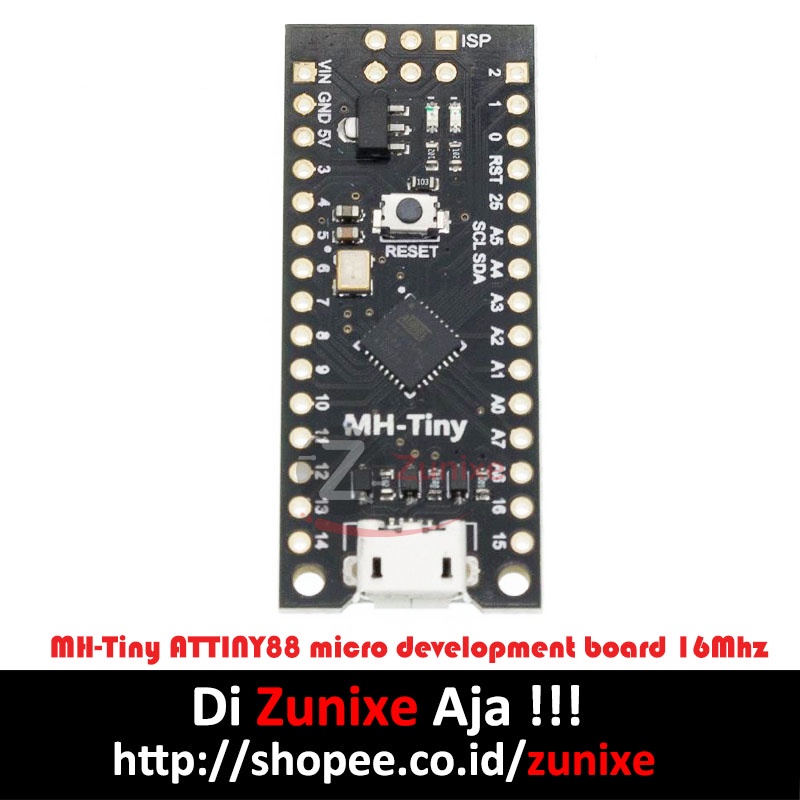 MH-Tiny ATTINY88 micro development board 16Mhz /Digispark ATTINY85 Upgraded /NANO V3.0 ATmega328 Extended Compatible for Arduino