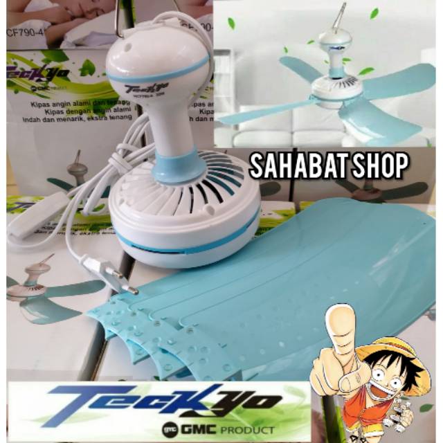 Kipas angin gantung ceiling fan TECKYO GMC minifan