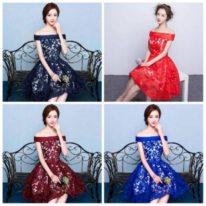 mini dress Korean style DRESS ALISA DRESS SABRINA BRUKAT DRESS NATAL DRESS BRUKAT SABRINA PARTY