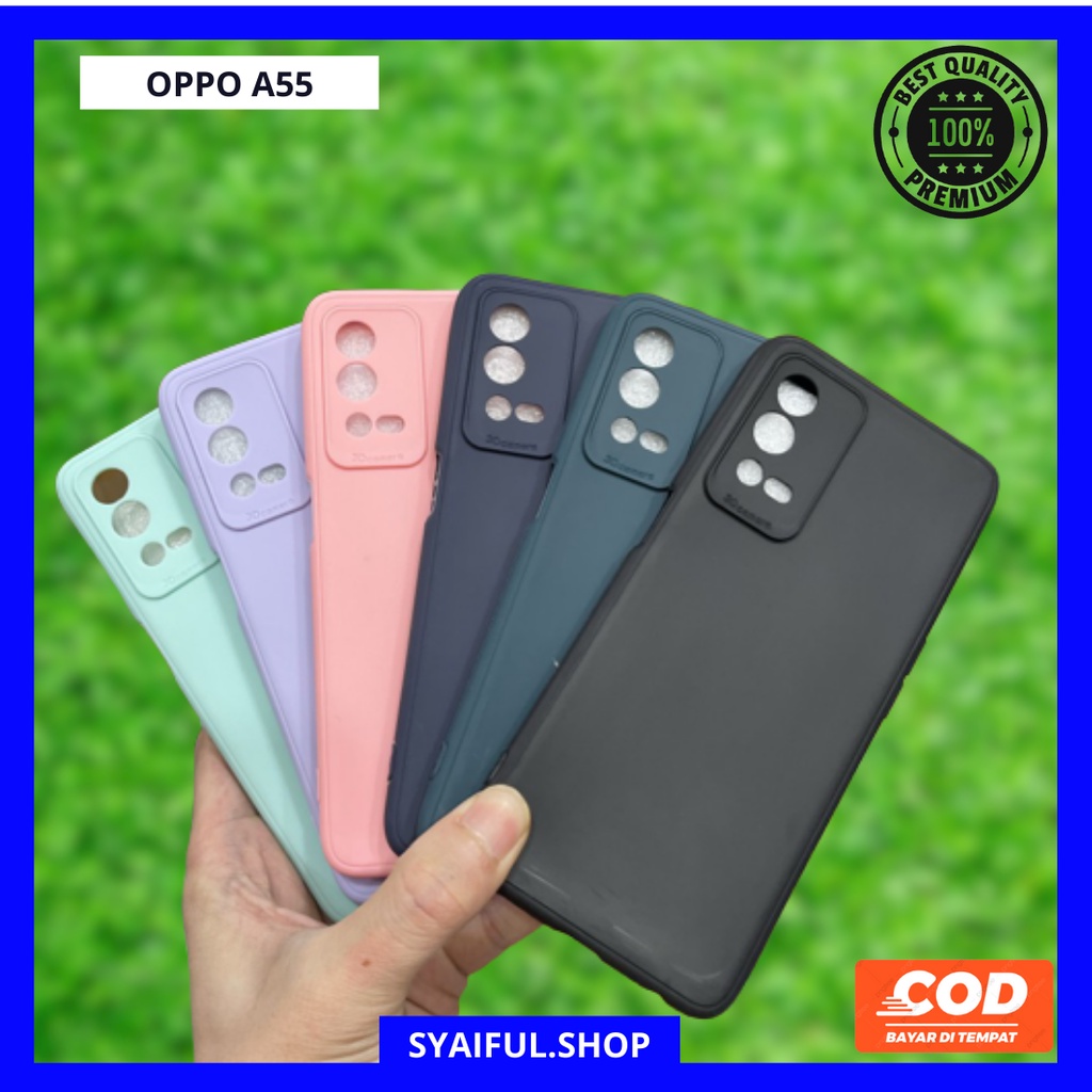 OPPO A55 PREMIUM SILIKONE CASE SOFT TOUCH MY CHOICE