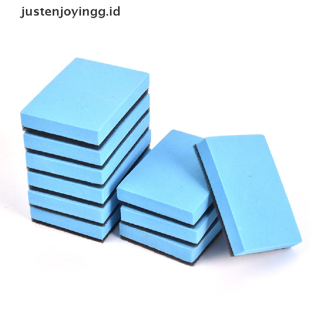 10pcs Spons Nano Wax Coating Bahan Keramik Untuk Mobil