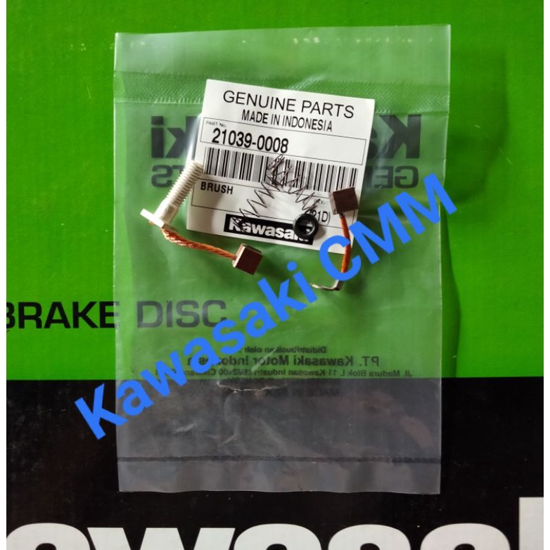 Brush areng stater KLX, D-Tracker 150. Original Kawasaki.