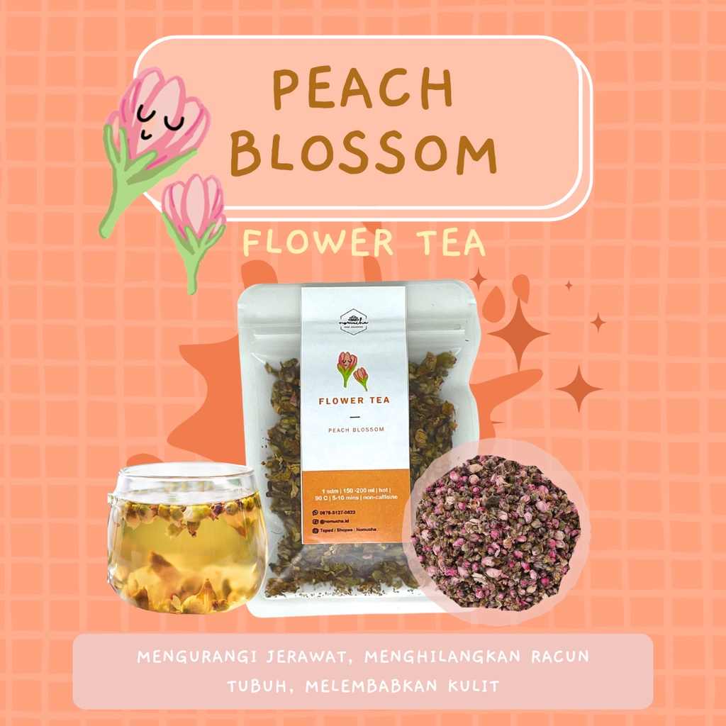 

Peach Blossom Flower Tea / Teh Bunga Persik / Teh Herbal