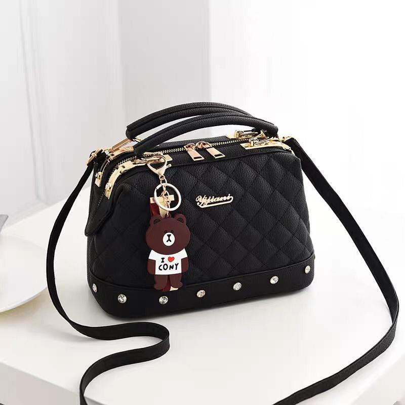 CR 7046 BQ 2042 GT 1242 RISCE TAS SELEMPANG IMPORT WANITA CEWEK PEREMPUAN LT 1295 EL 371 JT GI 98723