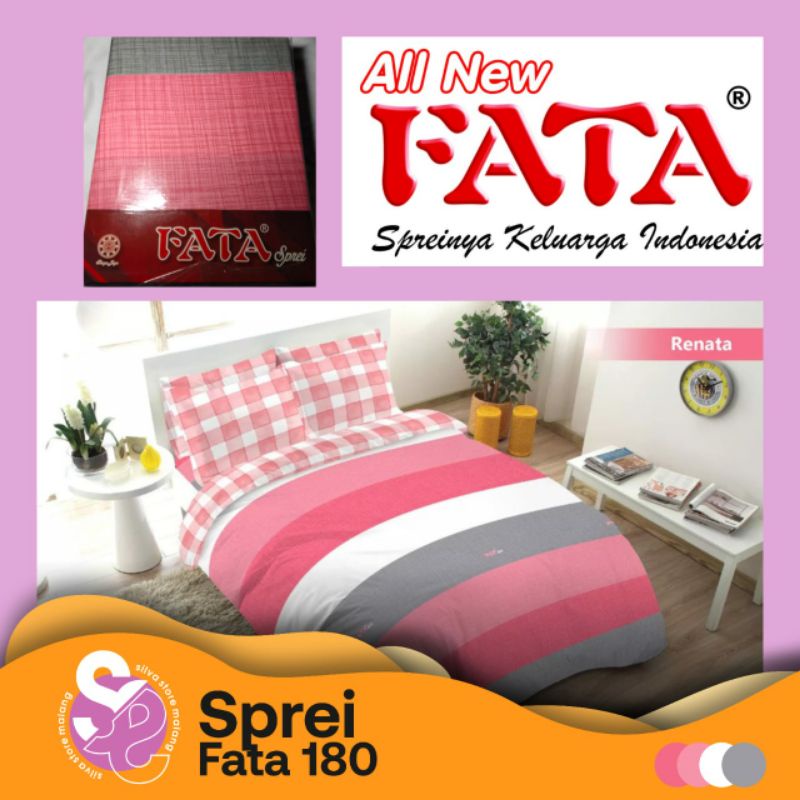 FATA SPREI SET 180/SPREI FATA SIZE KING/SPREI MOTIF MERK FATA SIZE 180