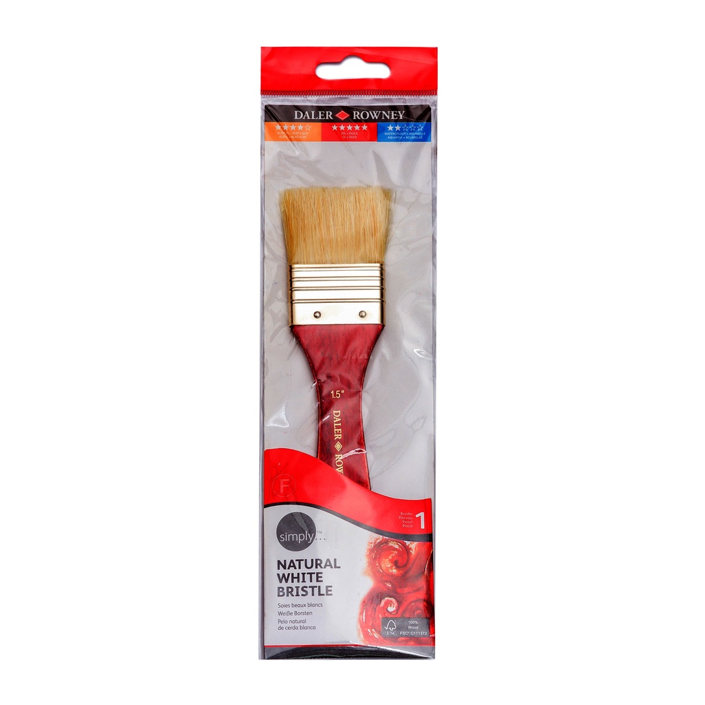 

Daler Rowney Simply Oil Bristle Sky Flow Brush Set 1pc