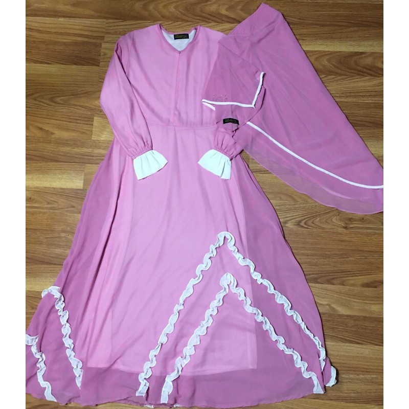 Preloved baju syar’i (gamis & khimar)