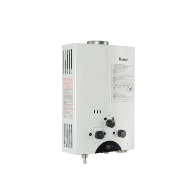 Pemanas air LPG Rinnai REU 5CFC / Water heater gas Rinnai / Garansi resmi Rinnai