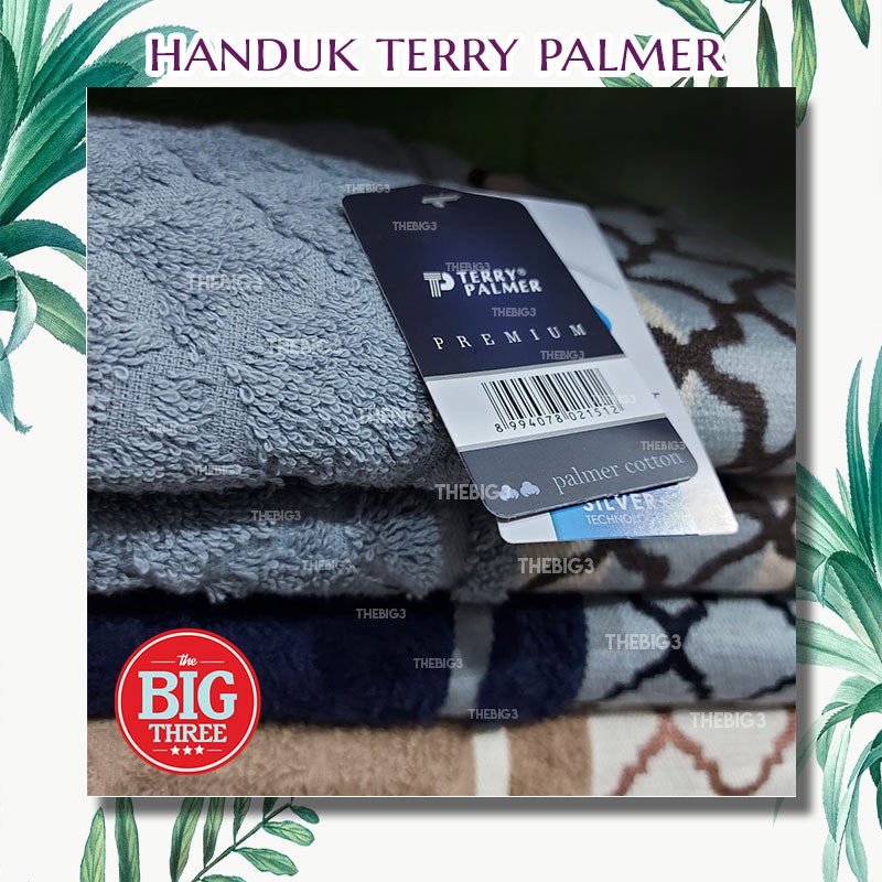 TERRY PALMER Signature / Premium Handuk Mandi  70X140 / 50X100 Tebal Lembut Besar TBT