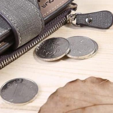 ✻ dompet pria ori panjang basic kulit cowok impor Dompet Pria Wanita / Dompet Kartu Pria M0T5 ❃