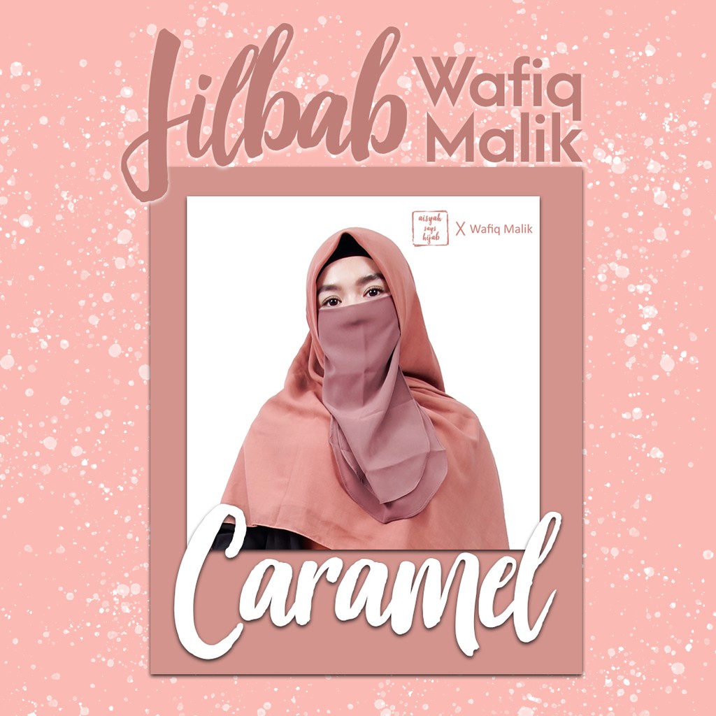  Jilbab  CARAMEL  ASH x Wafiq Malik Shopee Indonesia