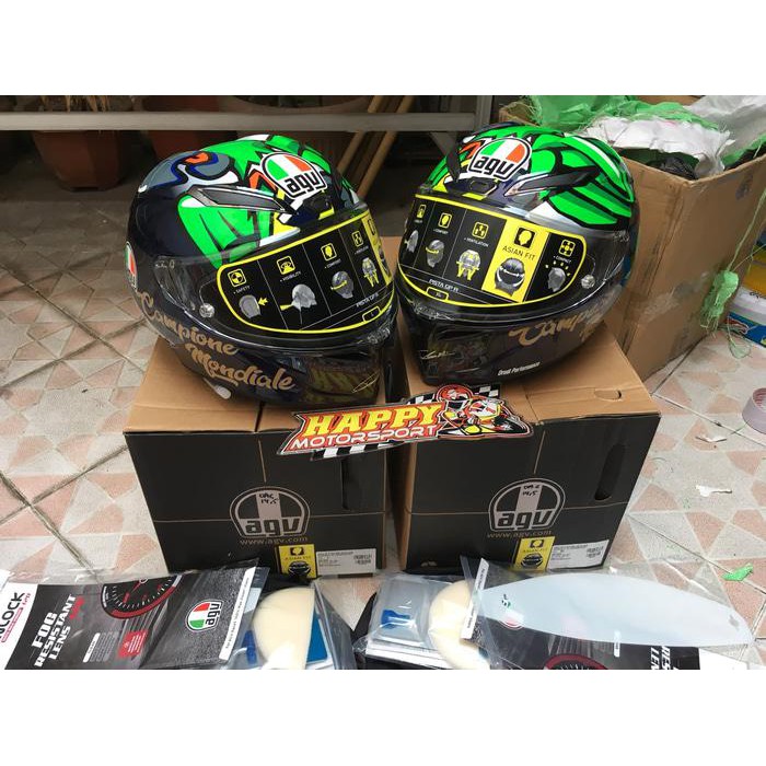 HELM AGV PISTA GPR MORBIDELLI WORLD CHAMPION LIMITED EDITION SZ M L XL