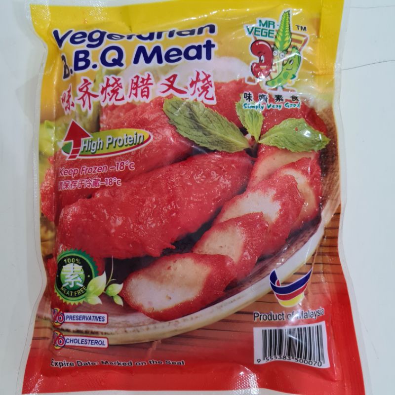 

Mr.Vege BBQ Meat Vegetarian