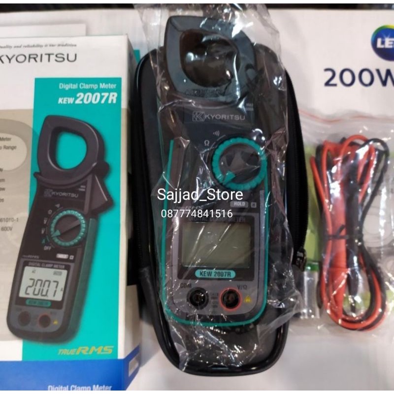 Tang Ampere KYORITSU kew 2007R digital / Clamp meter / clamp ampere