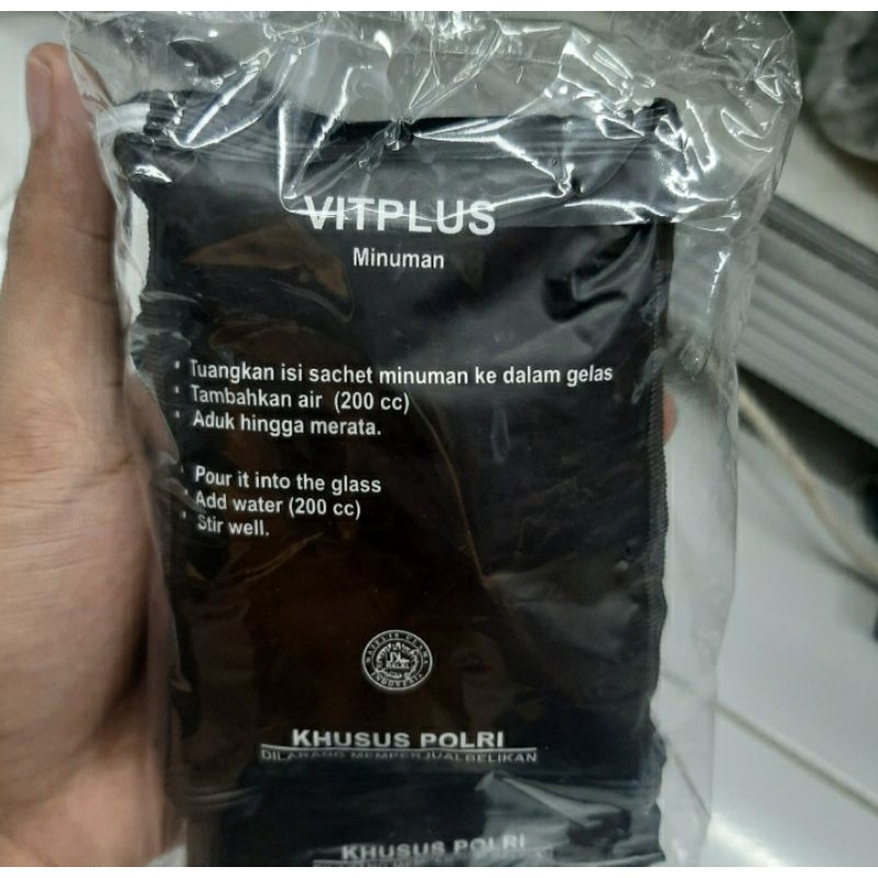 

Ransum Vitplus Suplus Minuman TNI Polri Minuman Tambahan Outdoor