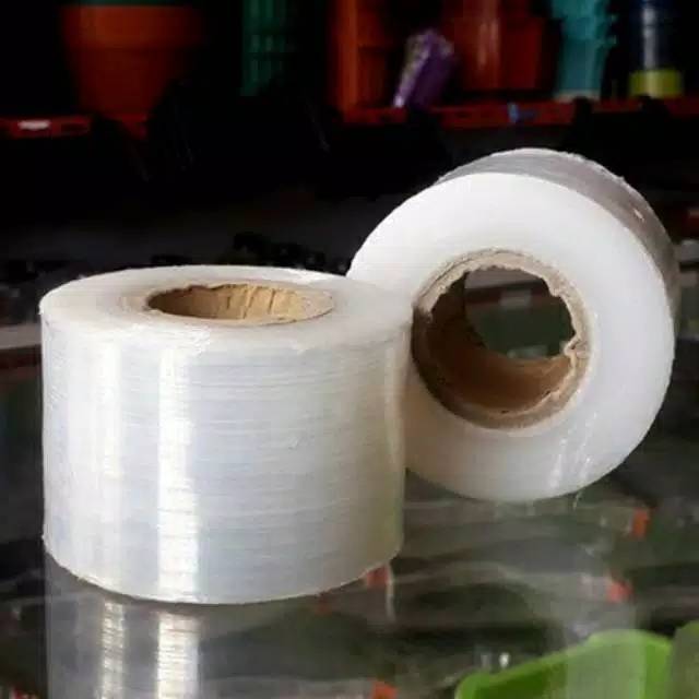 Plastik grafting okulasi cangkok stek 5cmx200m , plastik cangkok grafting stek okulasi tanaman serbaguna parafilm grafting okulasi