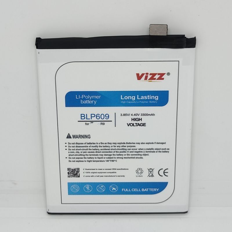 Baterai Batre Battray Vizz R9 / F1 Plus / BLP609 Original Vizz