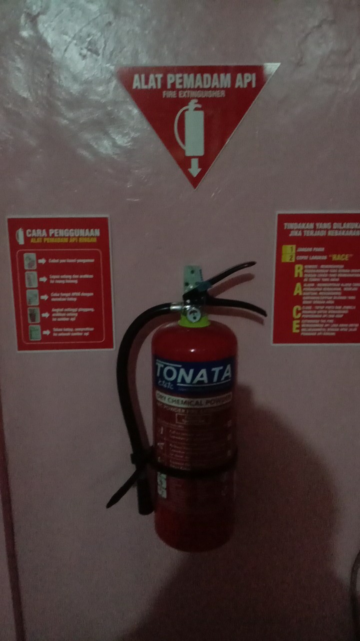 Akrilik Tanda Apar (penanda Alat Pemadam, Bukan Alat Pemadam, Bukan Apar)