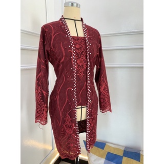 Jual Xi Pl Kebaya Kutu Baru Hijau Sage Shopee Indonesia