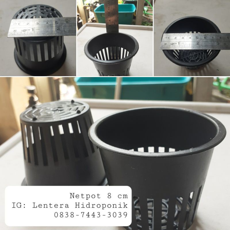Netpot Hidroponik 8 cm