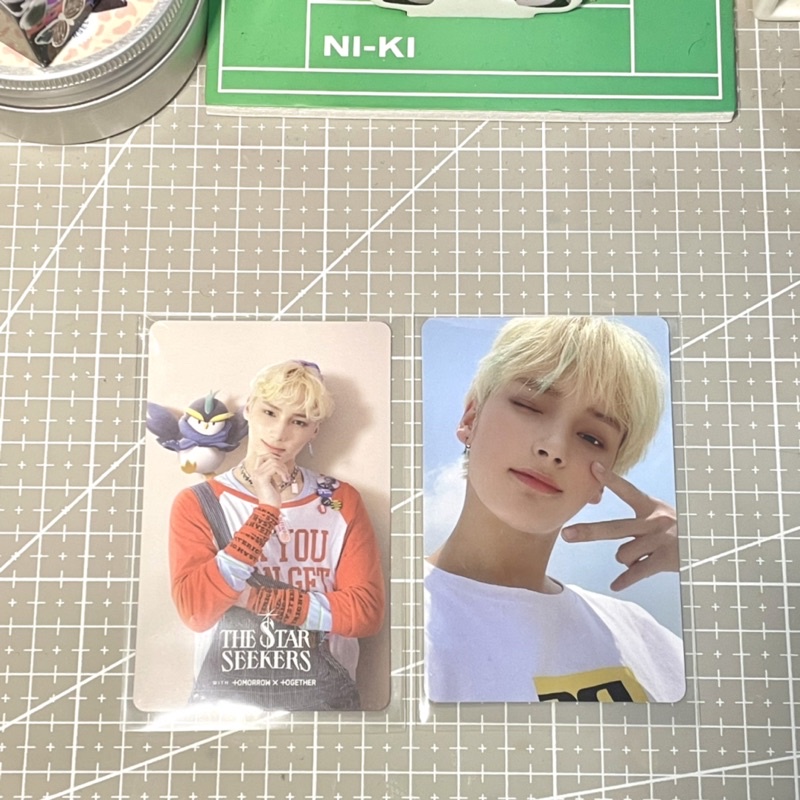 PHOTOCARD OFFICIAL TXT HUENINGKAI THE CHAOS CHAPTER FIGHT ESCAPE SELCA OS THE STAR SEEKERS