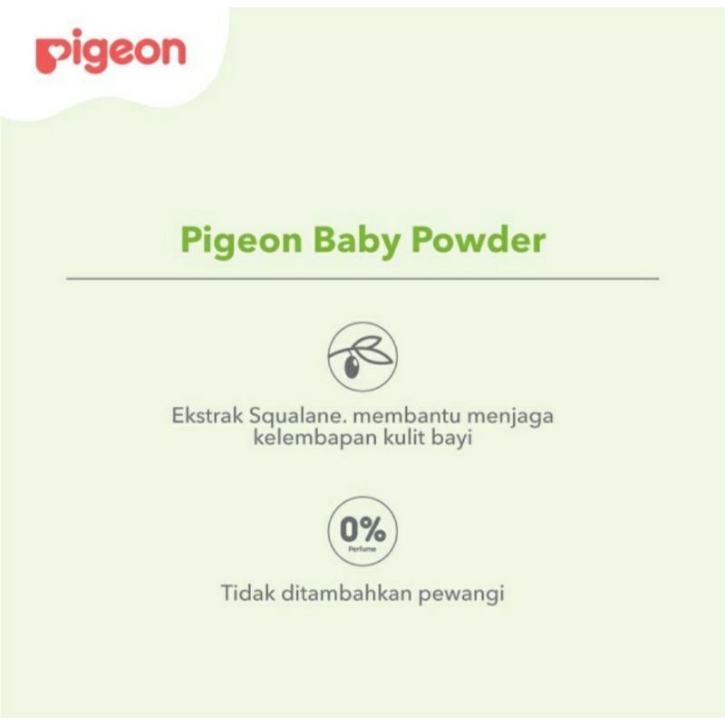 PIGEON Medicated Powder Cake 45gram | Pigeon Bedak Import Made in Japan | Baby Powder