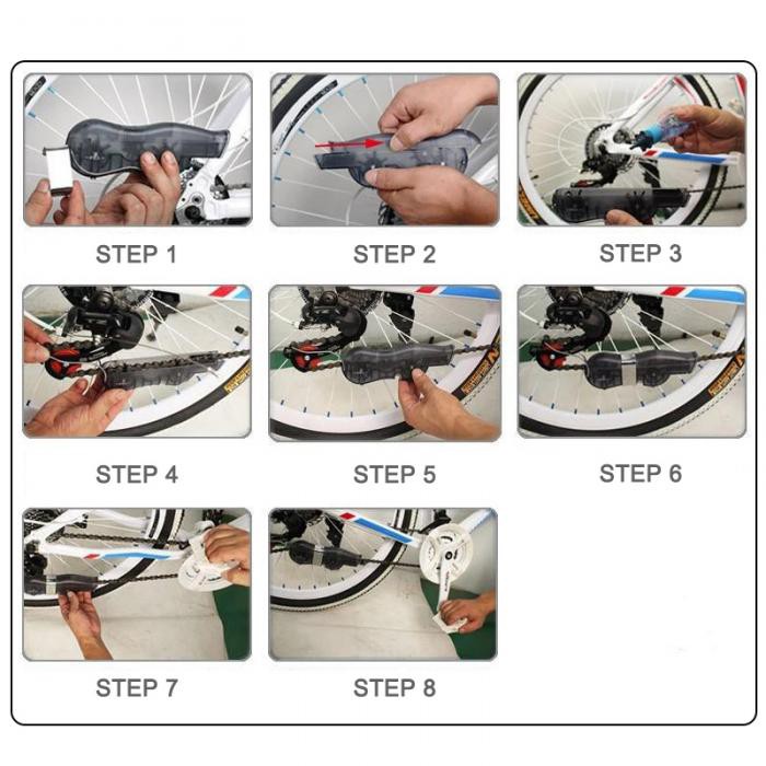 COD Pembersih Rantai Sepeda Praktis Bike Chain Cleaner