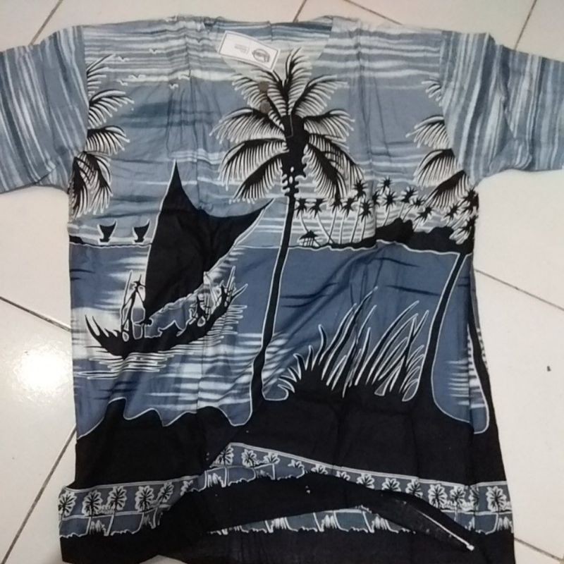 kemeja santai pria rayon bali all size