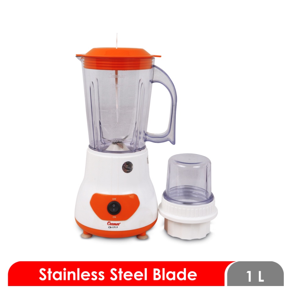 Blender Plastik Cosmos CB-171 P / CB171P / CB 171 P Kapasitas 1 Liter BERGARANSI RESMI 1 TAHUN MANTAP