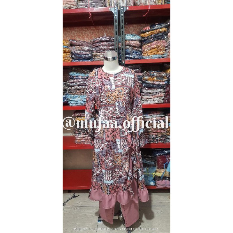 Baju Setelan / SetCel Sultan Bangkok Outer / Setelan Sultan Bangkok Outer