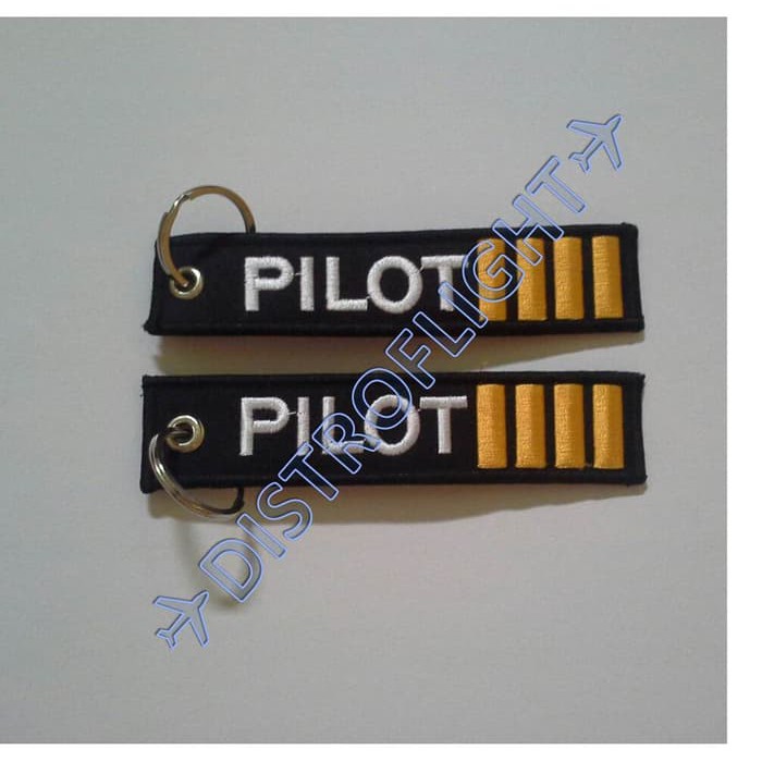 GANTUNGAN KUNCI BORDIR PILOT BAR IIII