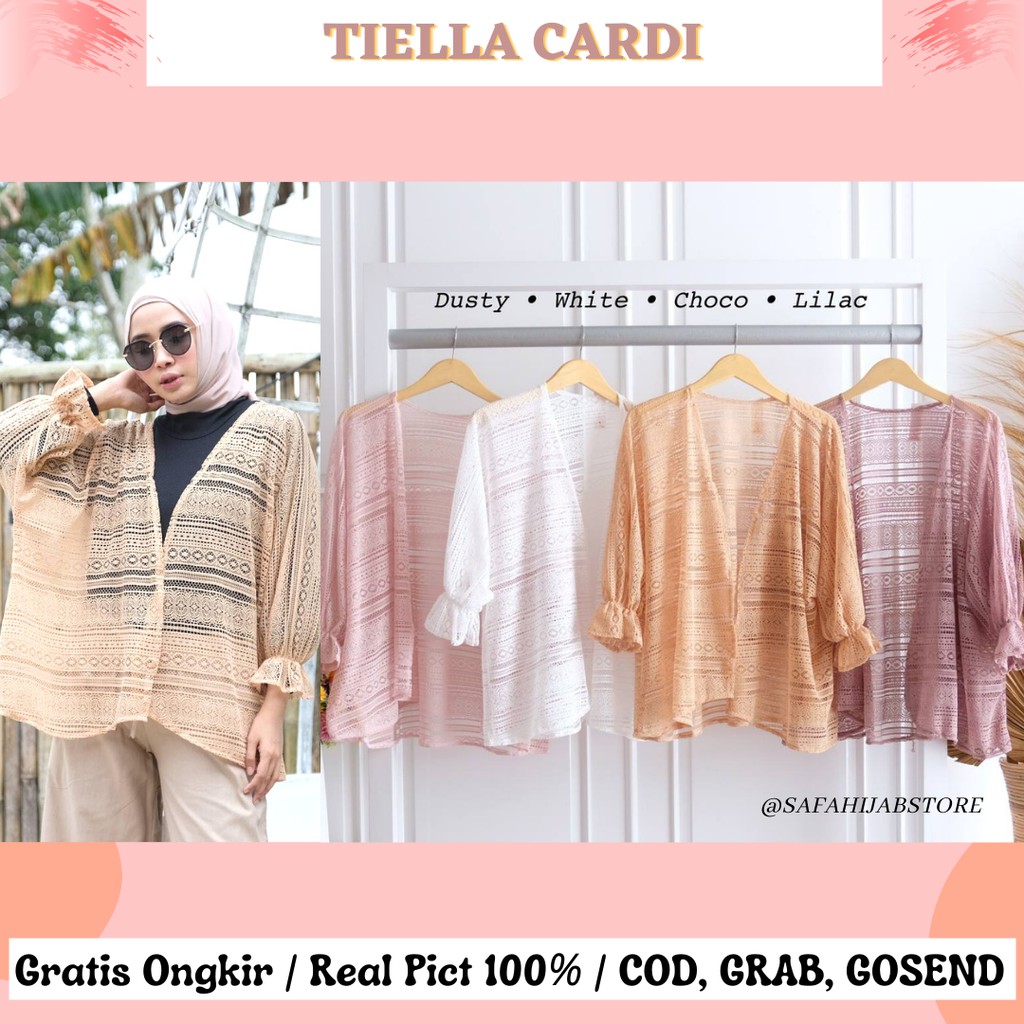 TIELLA CARDI / CARDIGAN BRUKAT / OUTER BRUKAT